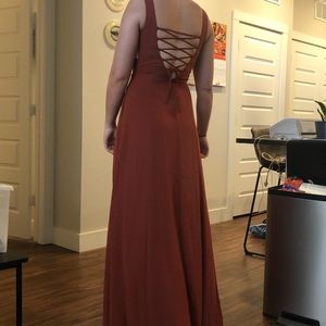 Cinnamon Bridesmaid Dress
